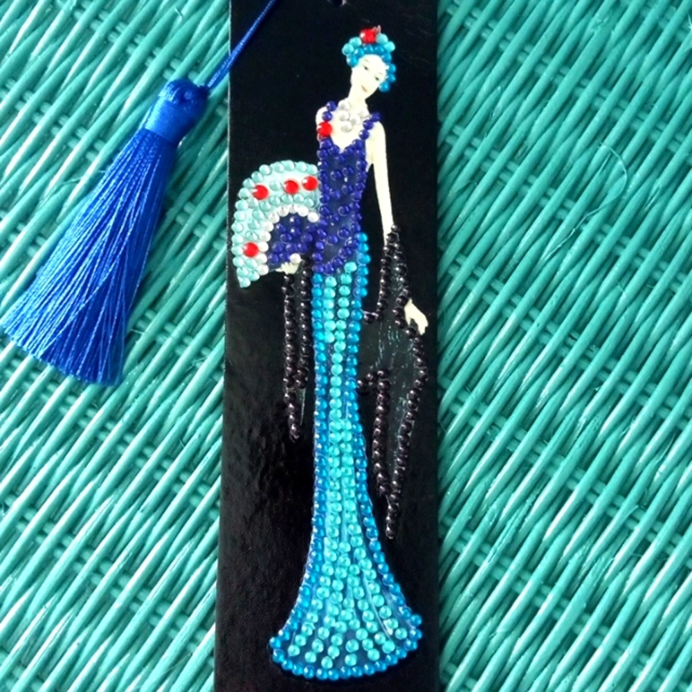 Handmade Vintage Lady Bookmark